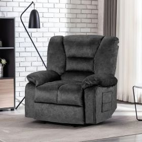 Oversized Recliner Chair Sofa with Massage and Heating