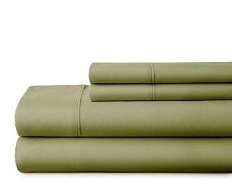 Soft Essentials Bed Sheet,Twin (Actual Color: Sage)