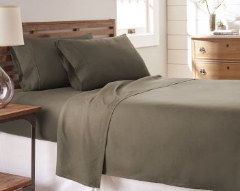 Soft Essentials Bed Sheet,Twin (Actual Color: Taupe)