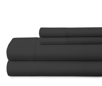 Soft Essentials Bed Sheet,Twin (Actual Color: Black)