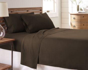 Soft Essentials Bed Sheet,Twin (Actual Color: Chocolate)